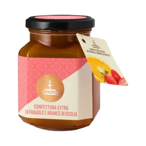 Confettura Extra Fragole e Arance di Sicilia- Fiasconaro