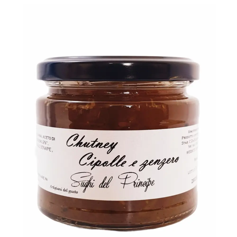 Chutney Cipolle e Zenzero - Sughi del Principe